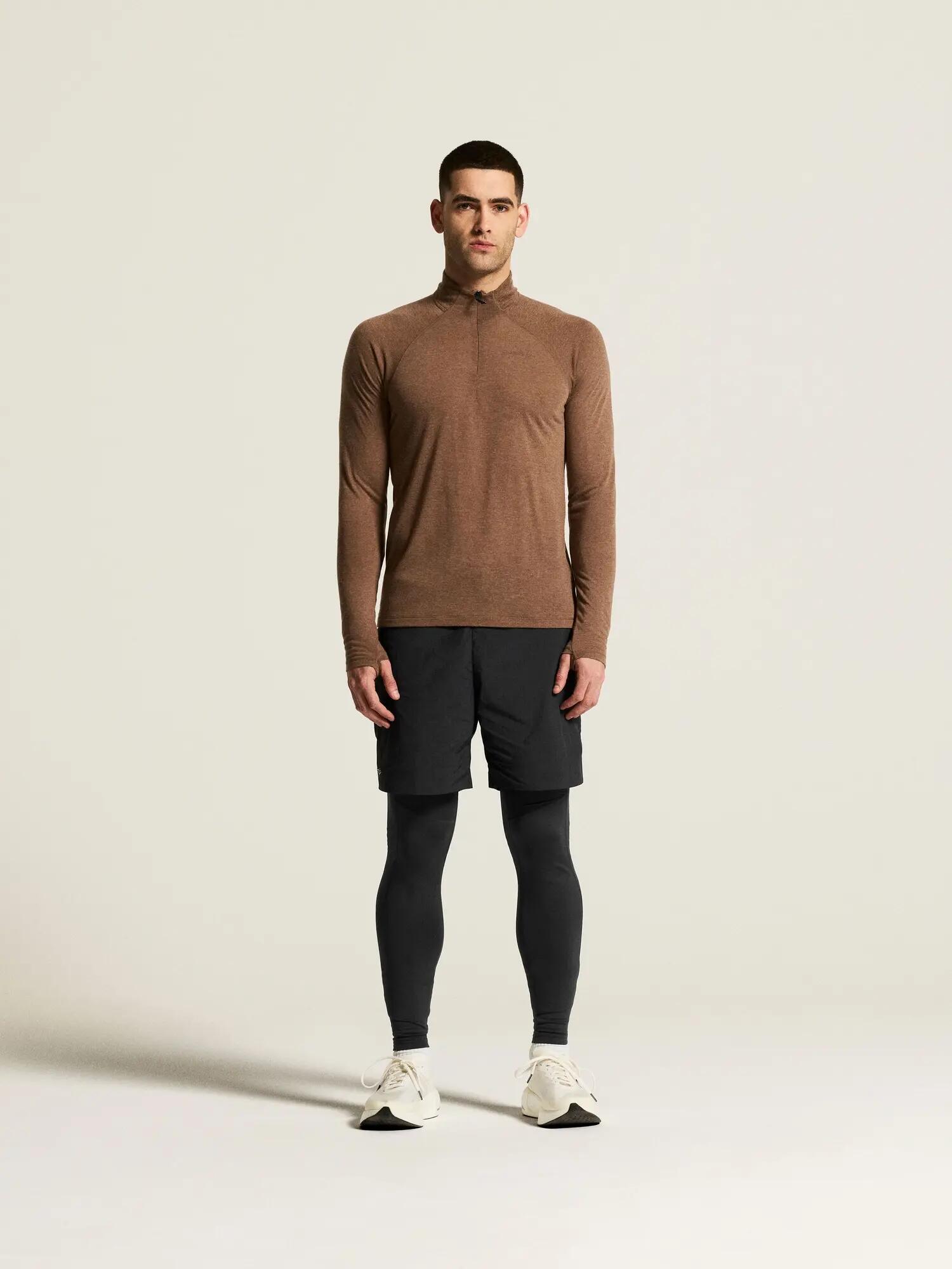 craft Wool LS Tee M — Langarm-Laufshirt aus Merinowolle und recyceltem 5/7