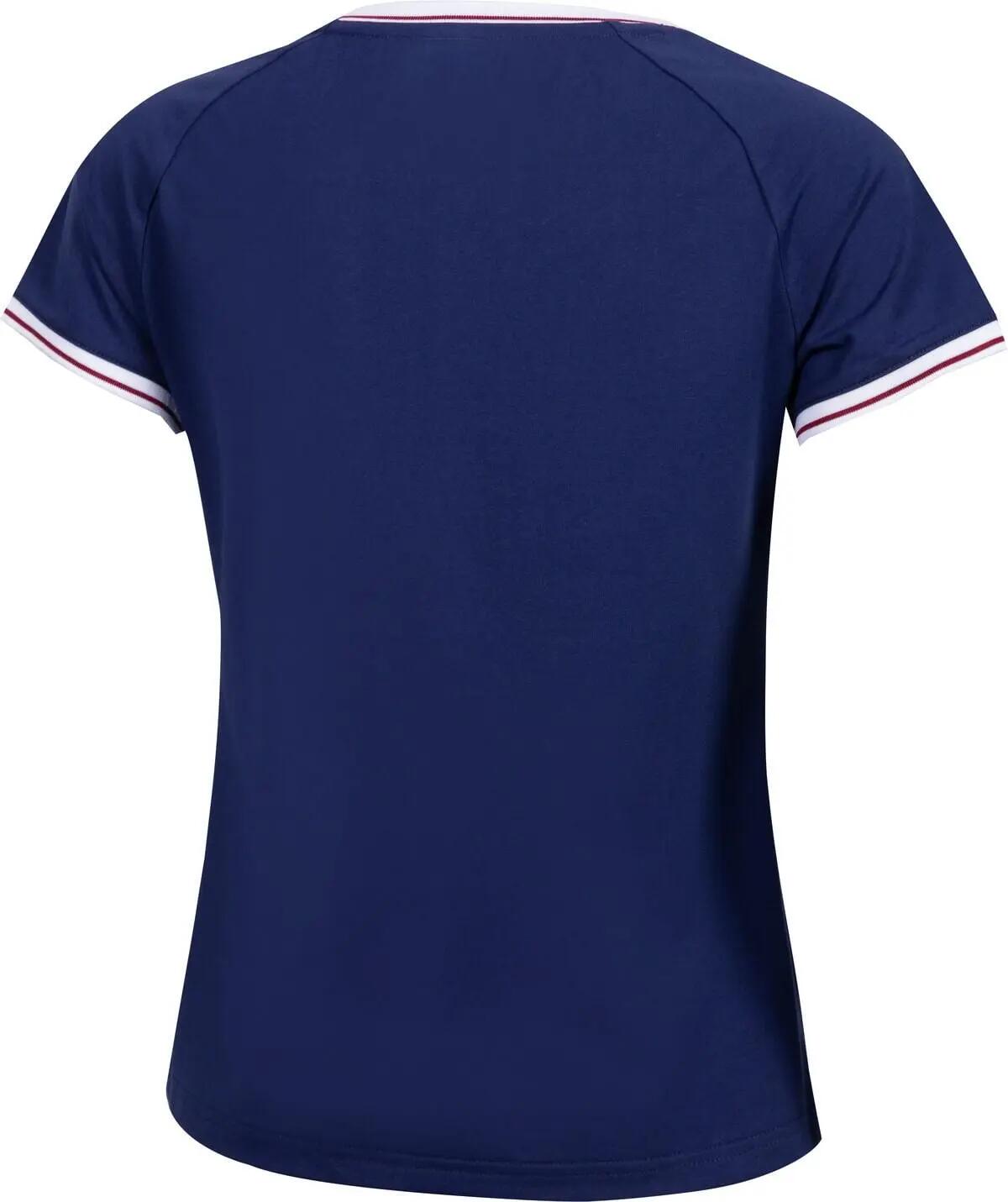 victor T-5502 VBC T-shirt femme en coton mélangé – 2982B Beacon Blue (B) 2/3