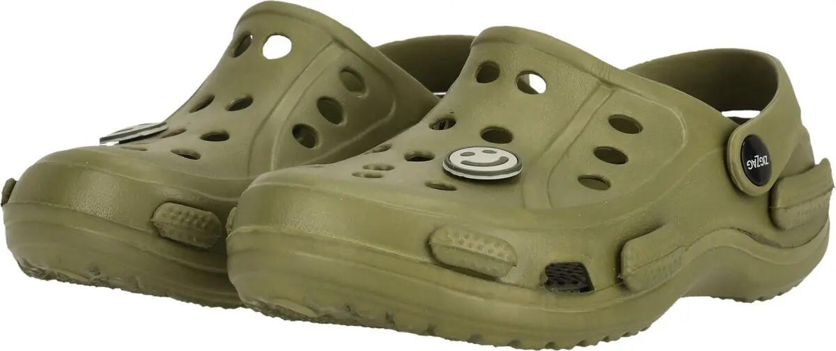 zigzag Naike Kids Sandal van EVA – 3232 Loden Green 4/7
