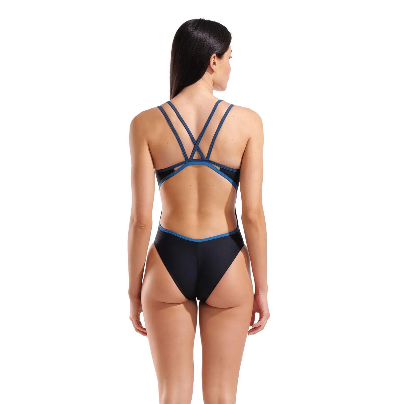 Maillot de bain une-pièce Femme - Solid Double Cross Back 2/5