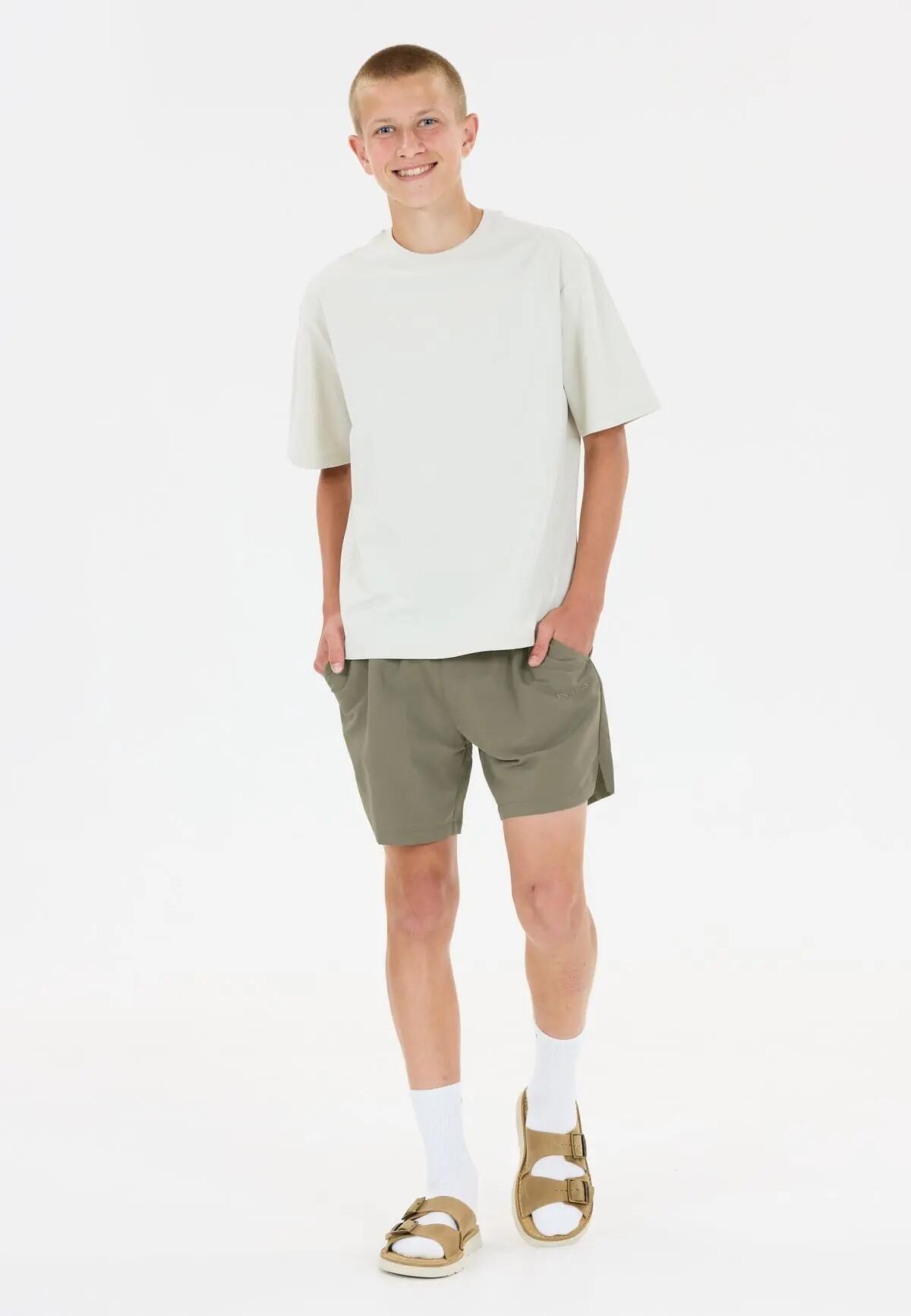 endurance Smiler Board Shorts - Youth van 100% polyester – 3248 Mulled Basil 7/7