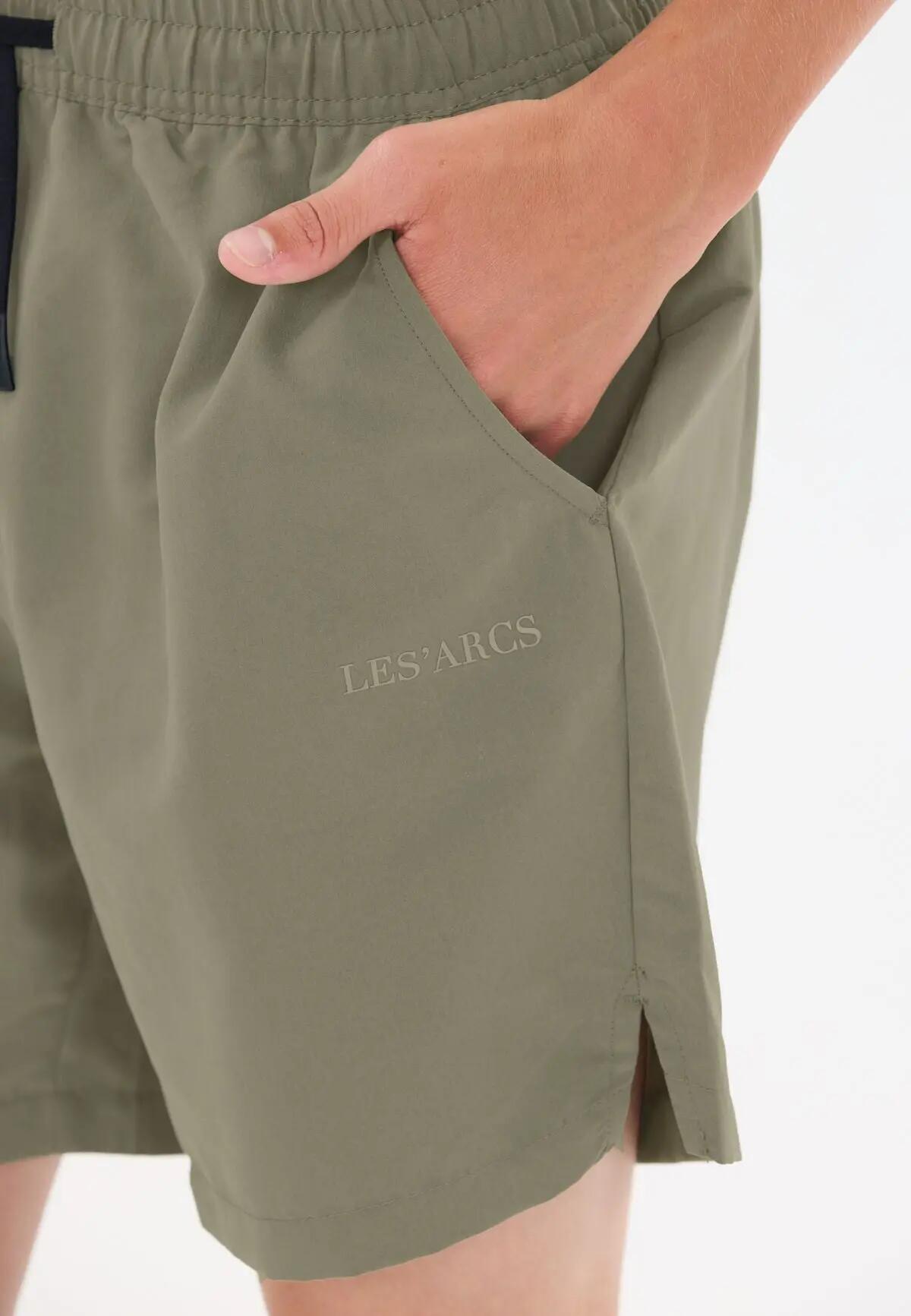 endurance Smiler Board Shorts - Youth van 100% polyester – 3248 Mulled Basil 5/7