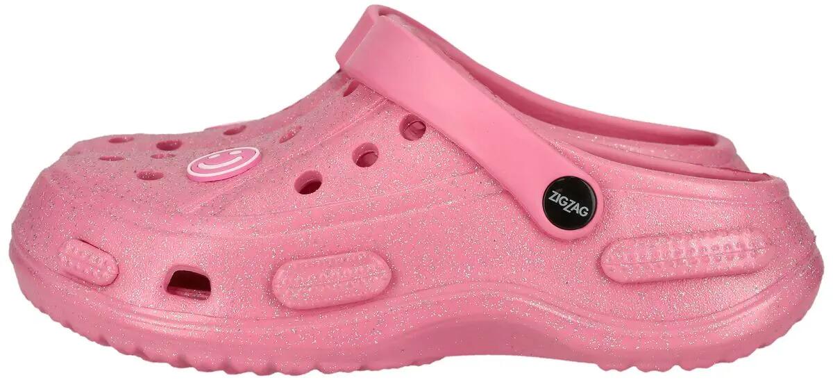 zigzag Sandale Clog Enfant Burab Kids Glitter EVA – 4391 Begonia Pink 6/7