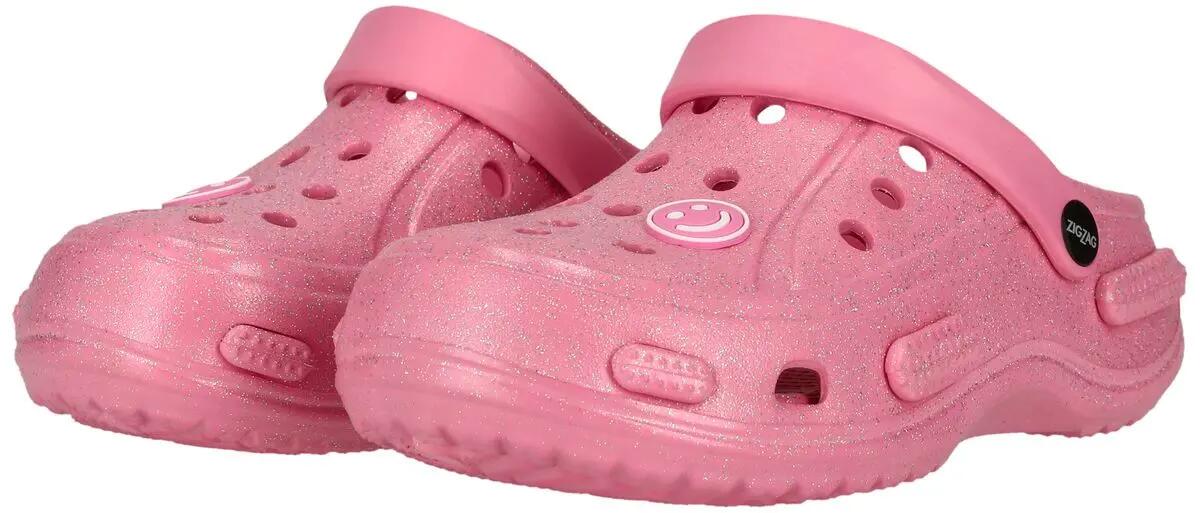 zigzag Sandale Clog Enfant Burab Kids Glitter EVA – 4391 Begonia Pink 4/7