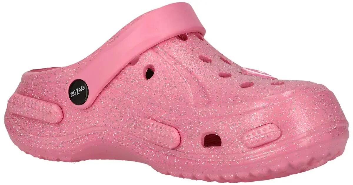 zigzag Sandale Clog Enfant Burab Kids Glitter EVA – 4391 Begonia Pink 2/7