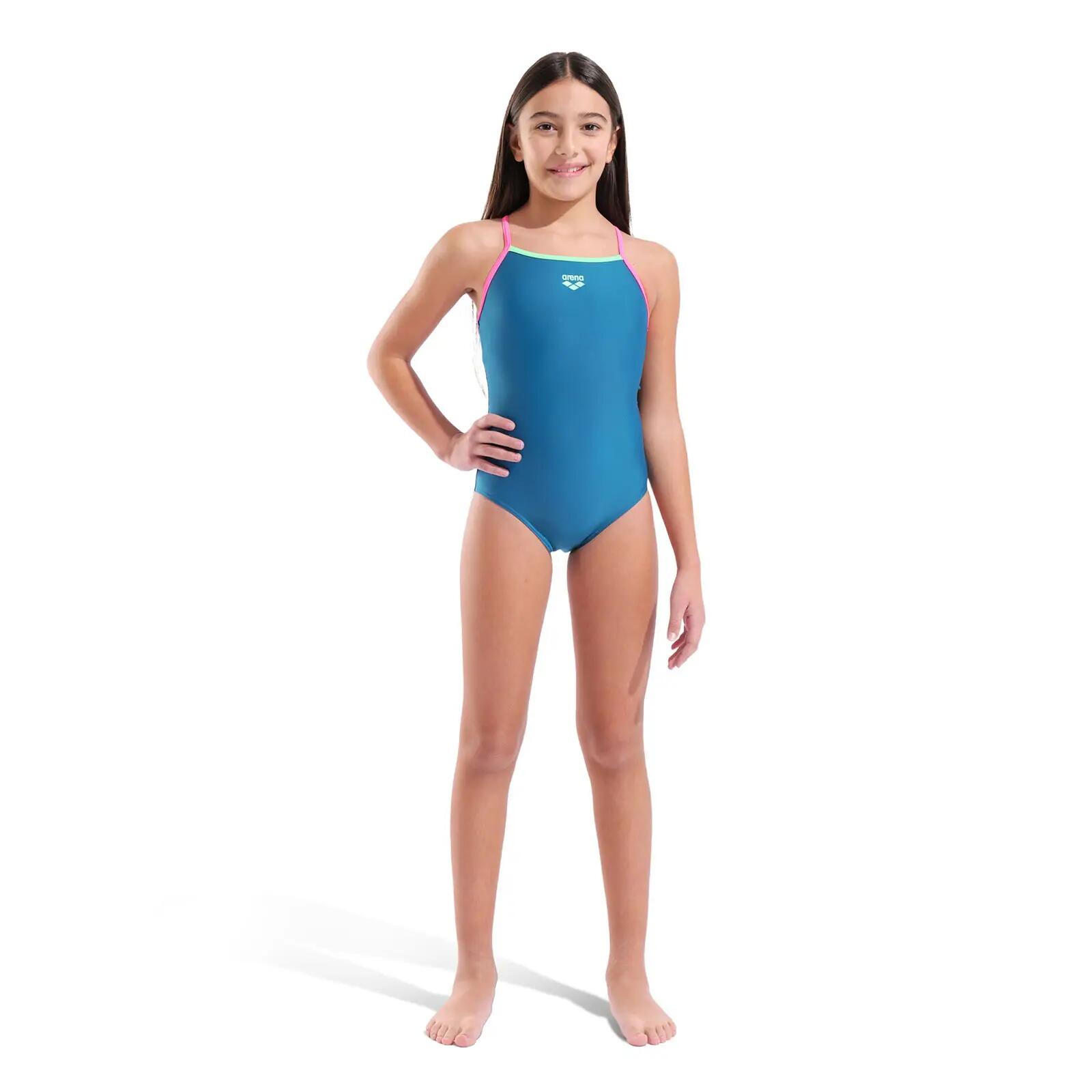 Maillot de bain une-pièce Fille - Light Drop Solid 3/5
