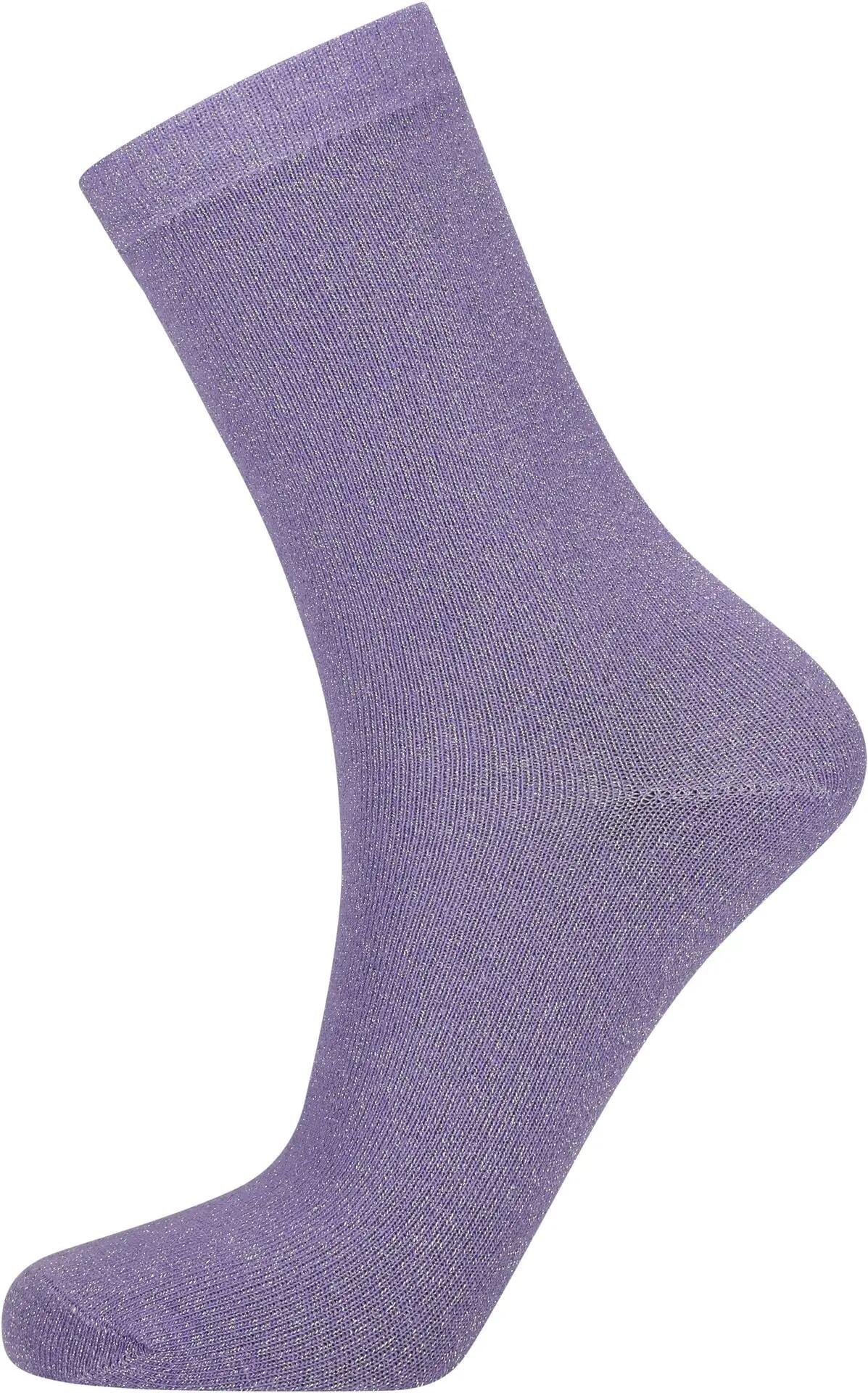 zigzag Chaussettes enfants Bhoebe Glitter 3-pack - Sweet Lilac – 4196 Sweet 3/4