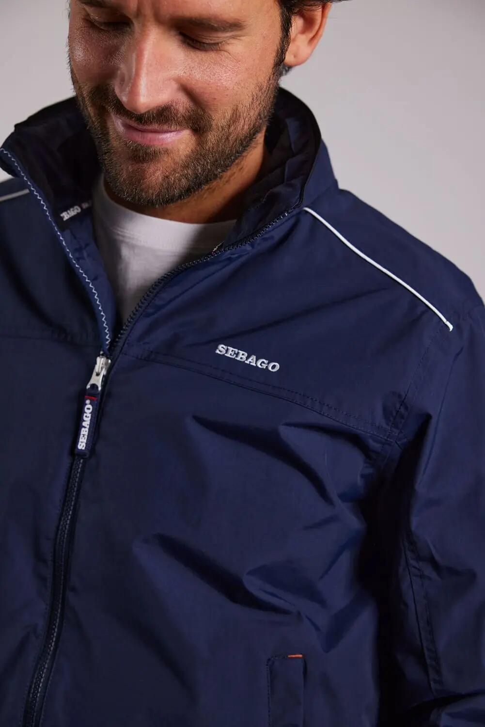 sebago Performance Light Wind Jacket - Wind- & Waterbestendig, NAVY 3/4
