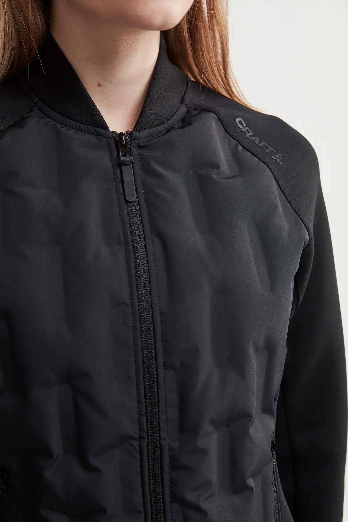 craft Hybrid jacket W – Hybridjacke mit Daunenfüllung und Fleecemanschetten – 4/5