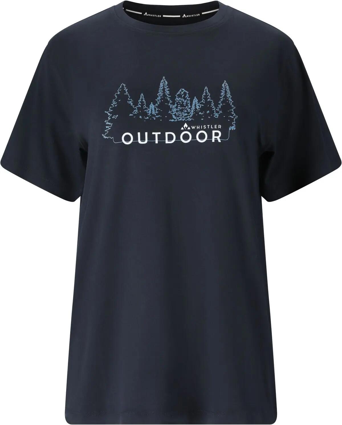 whistler T-shirt Tulon W Printed S-S en tissu recyclé – 1188 Salute 1/4