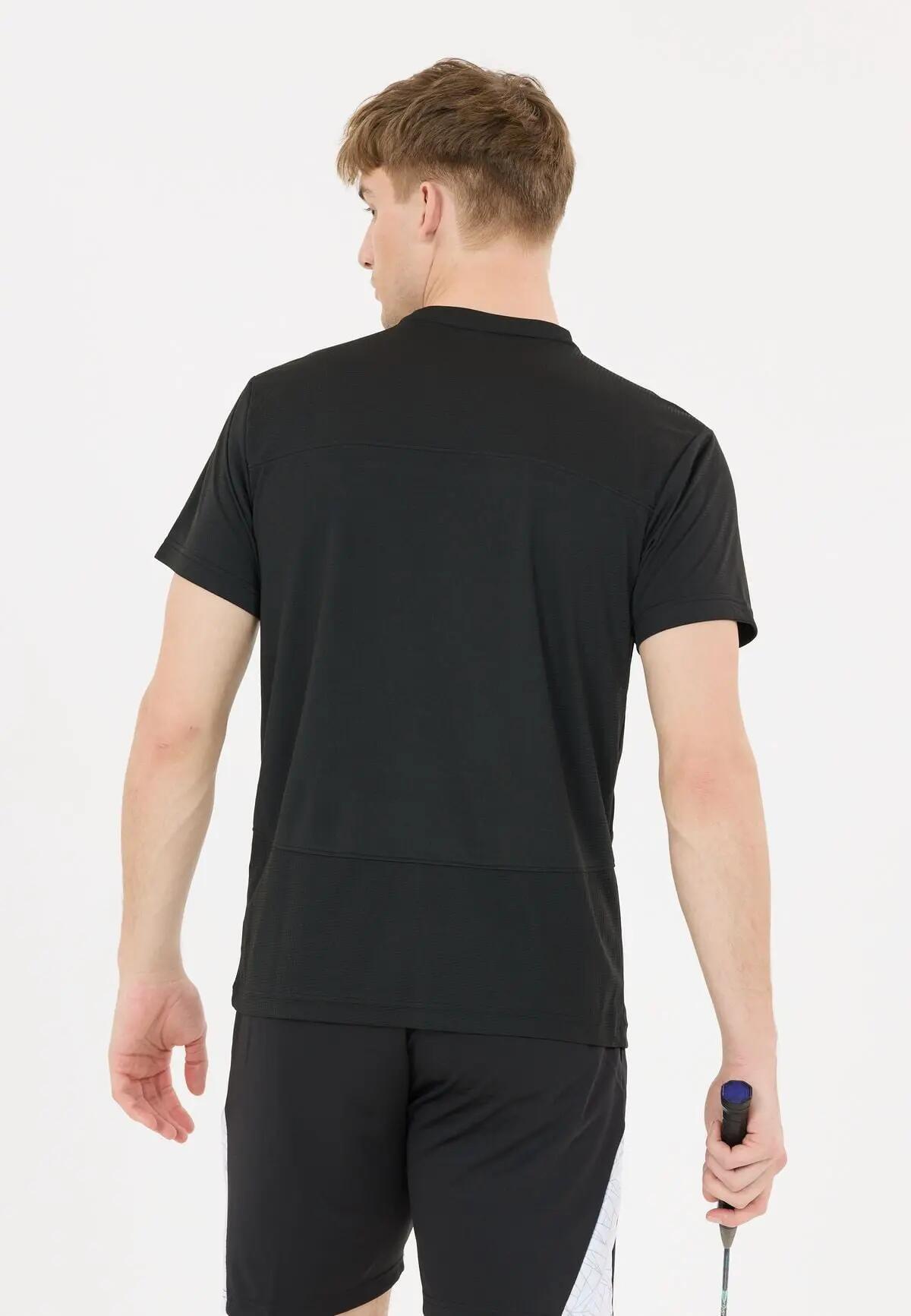 victor T-59146 Tee U T-shirt 100% polyester – 1001C Black (C) 6/7