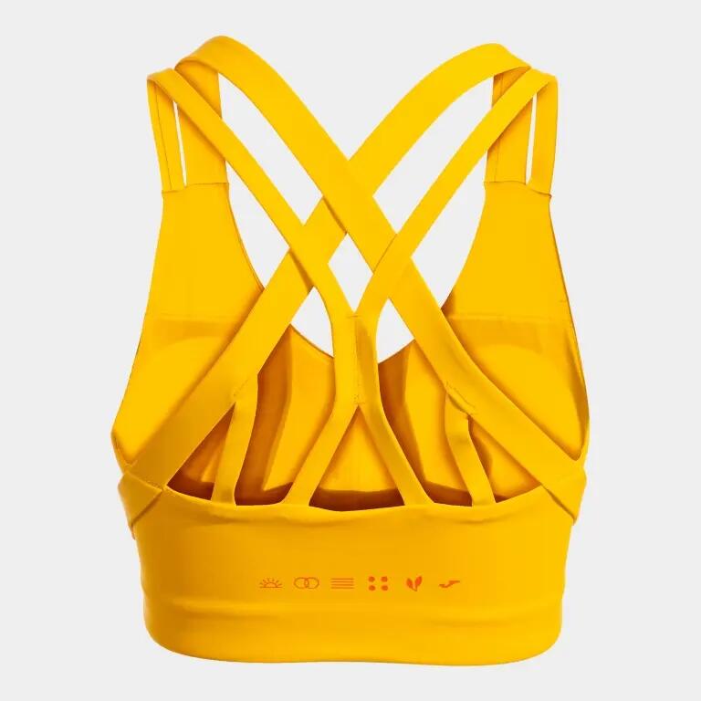 Bustiera femei Joma Breath galben M 2/4