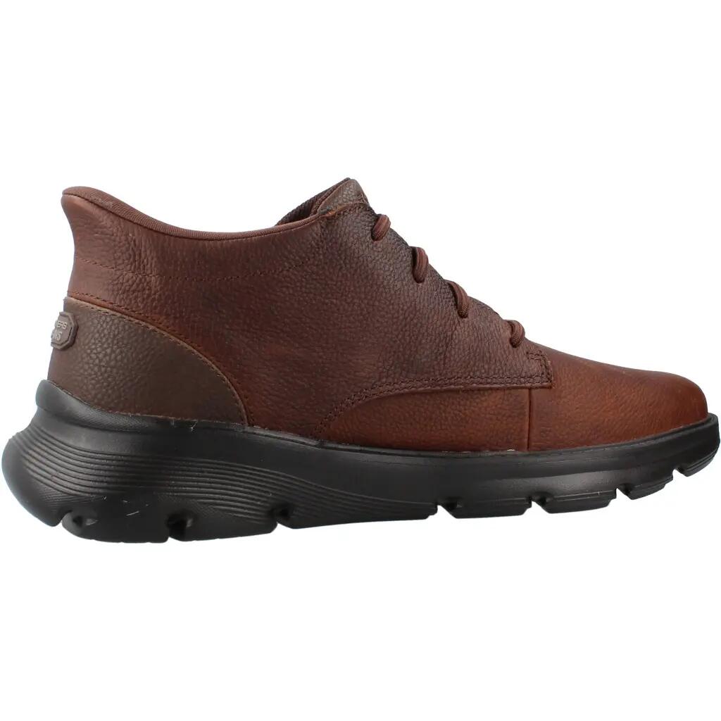 Stivali Uomo Skechers Arch Fit Garza - Ridley Marrone 4/7