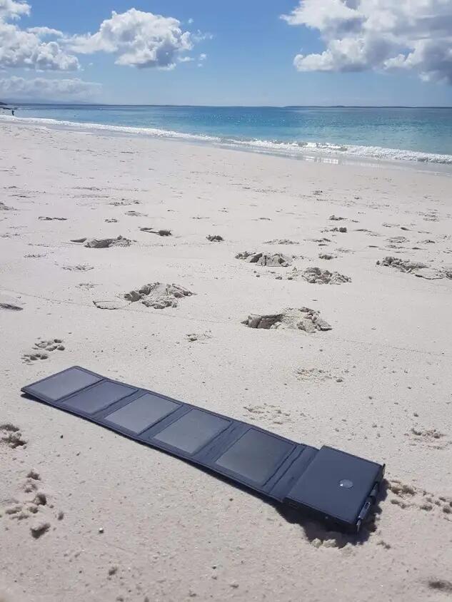 Sunslice 4W tragbares Solar-Batterieladegerät 6/12