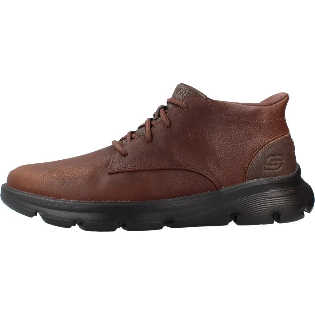 Stivali Uomo Skechers Arch Fit Garza - Ridley Marrone 2/7