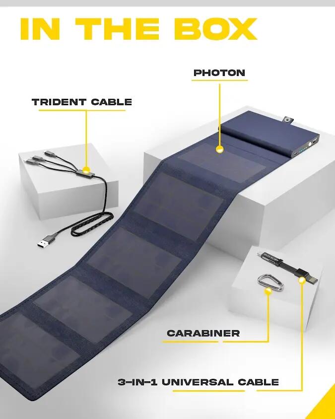Sunslice 4W tragbares Solar-Batterieladegerät 12/12