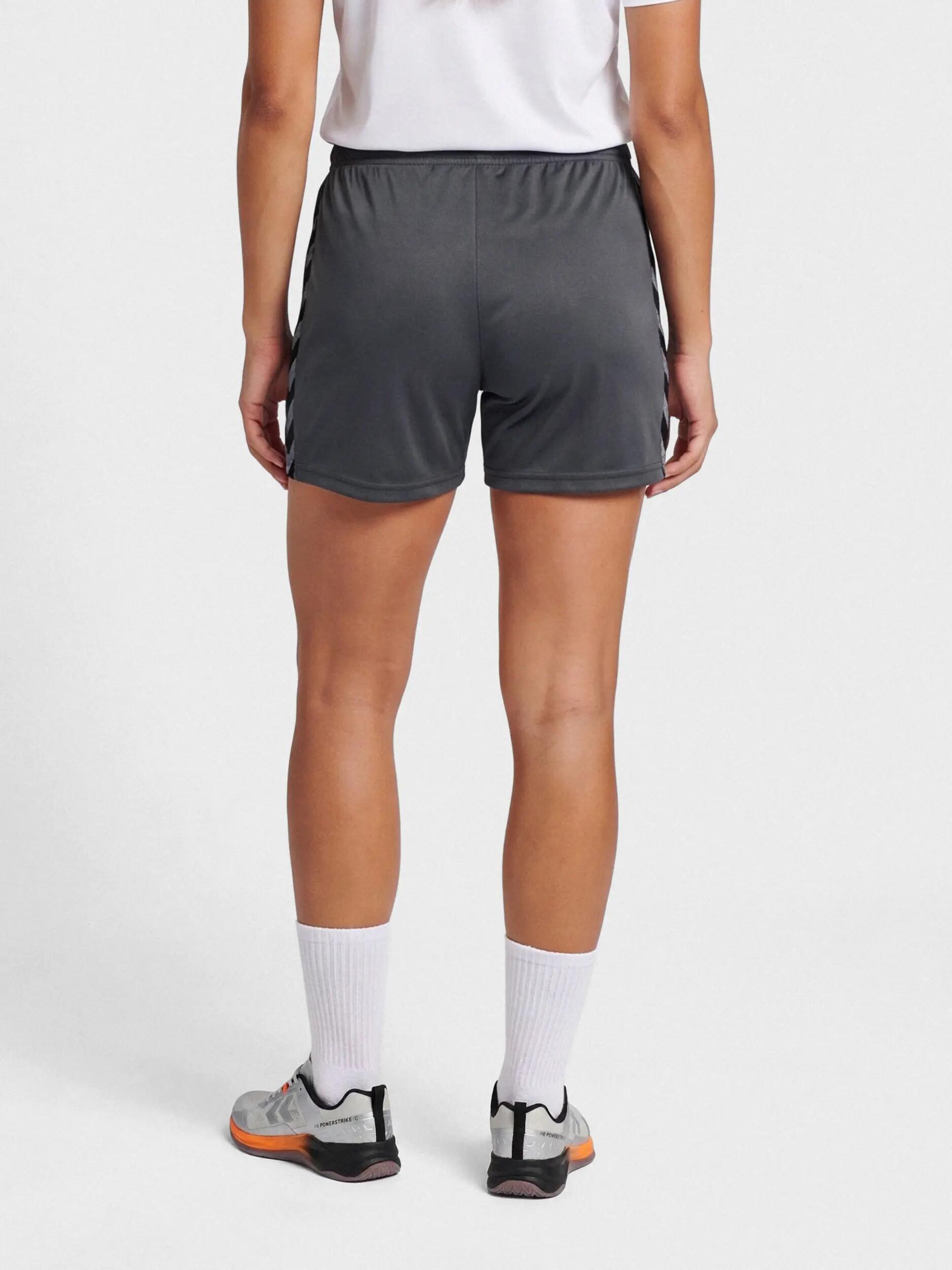 hummel Shorts hmlAUTHENTIC PL SHORTS WOMAN aus Polyester – ASPHALT 3/4