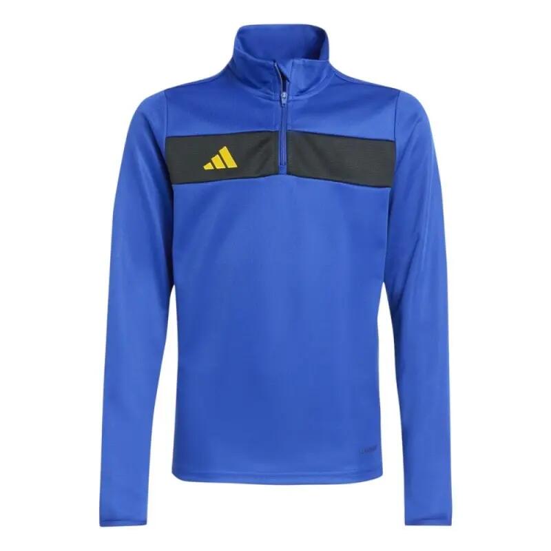 Adidas Tiro 25 Essentials junior - Hanorac albastru cu fermoar 1/3