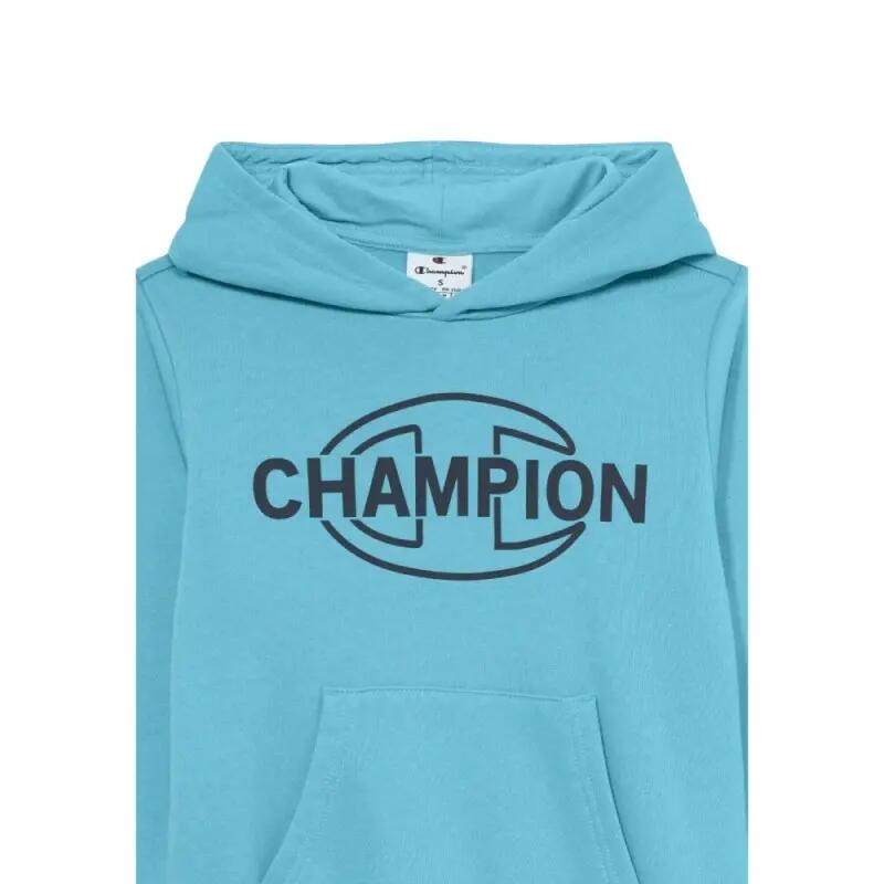 Sweat à capuche Champion modèle 307253-BS205 pour enfants 3/5