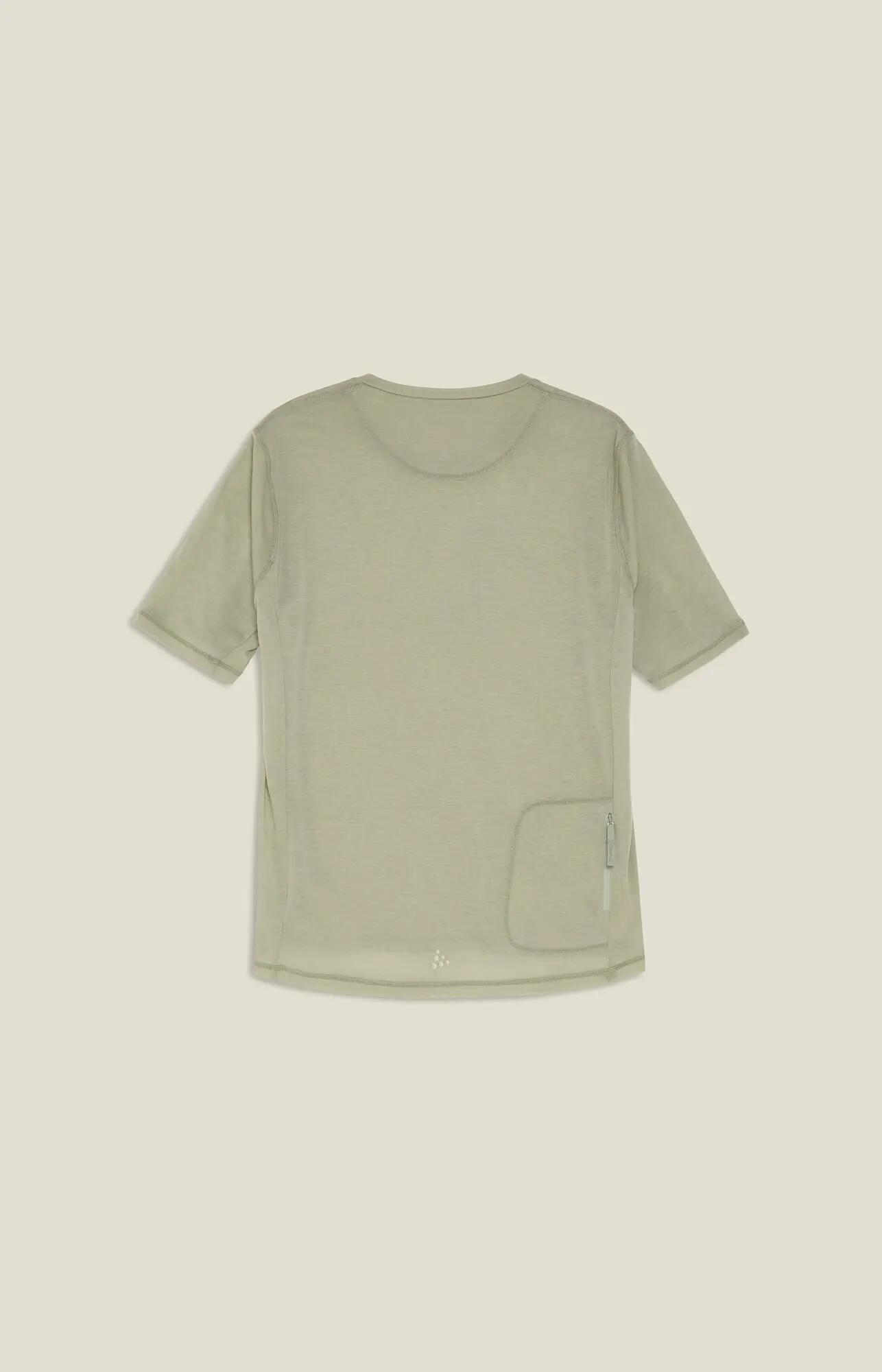 craft Everyday Wool SS Tee M T-Shirt aus Merinowolle und recyceltem Polyester – 6/6