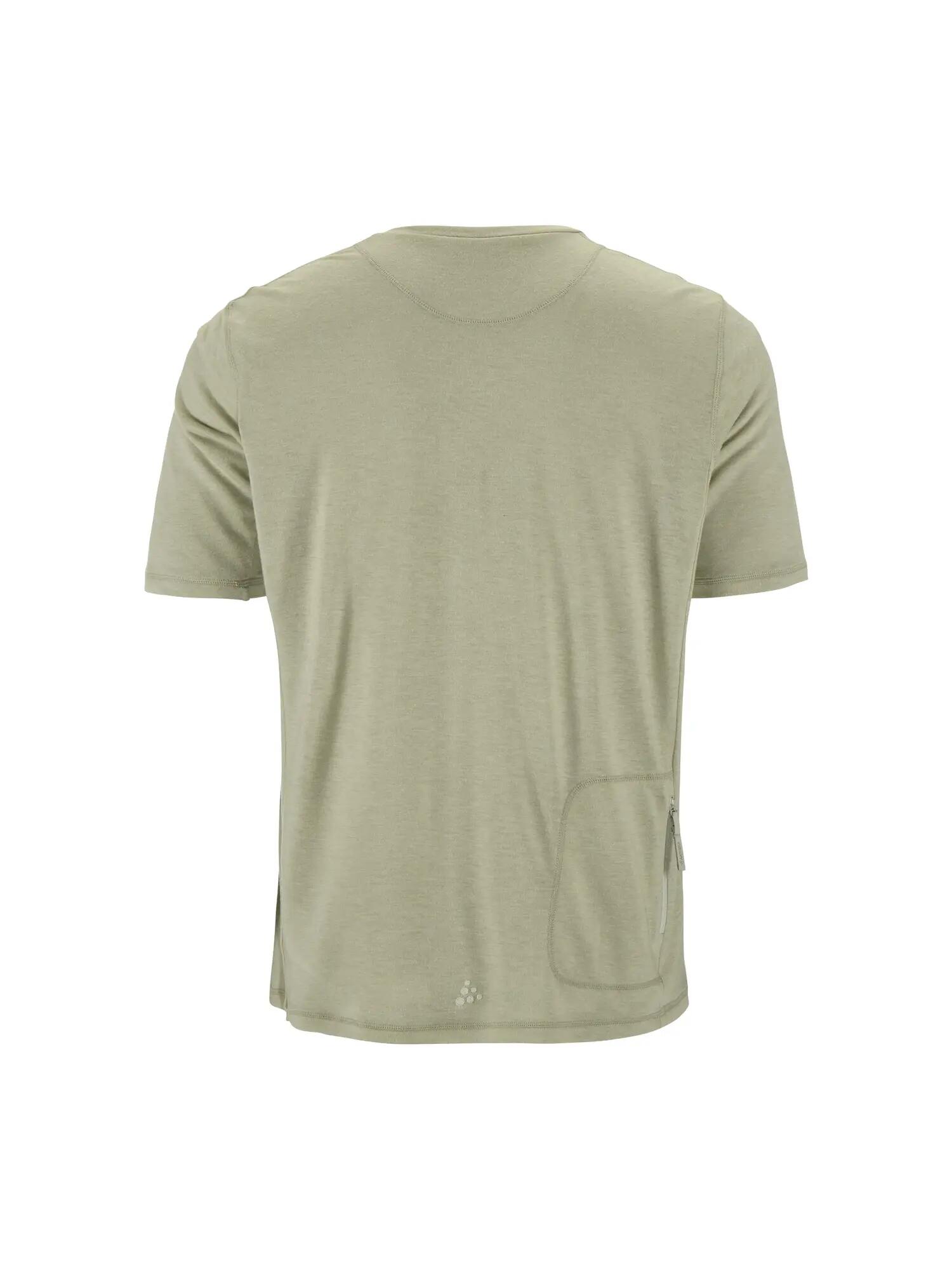 craft Everyday Wool SS Tee M T-Shirt aus Merinowolle und recyceltem Polyester – 5/6