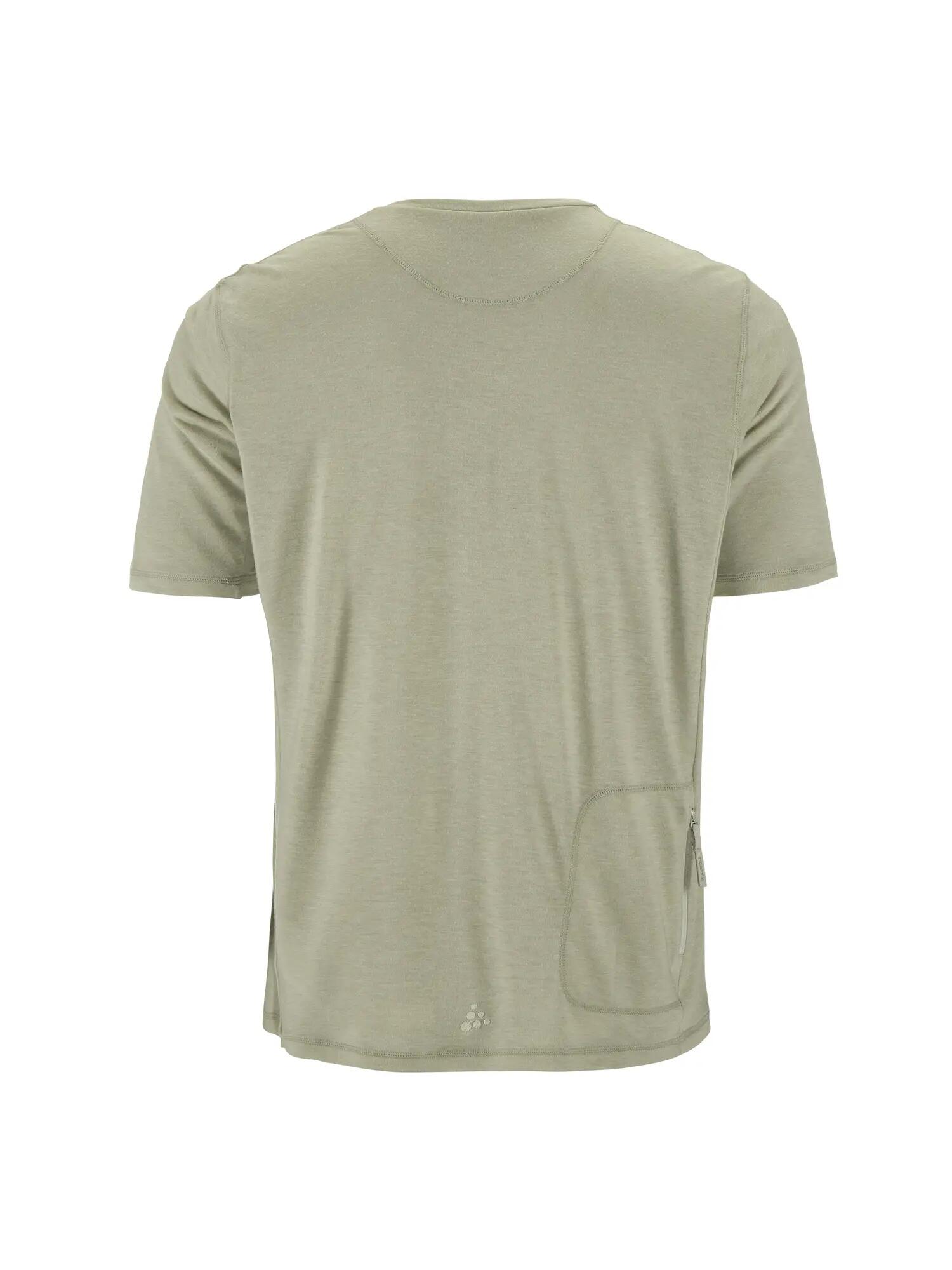 craft Everyday Wool SS Tee M T-Shirt aus Merinowolle und recyceltem Polyester – 4/6