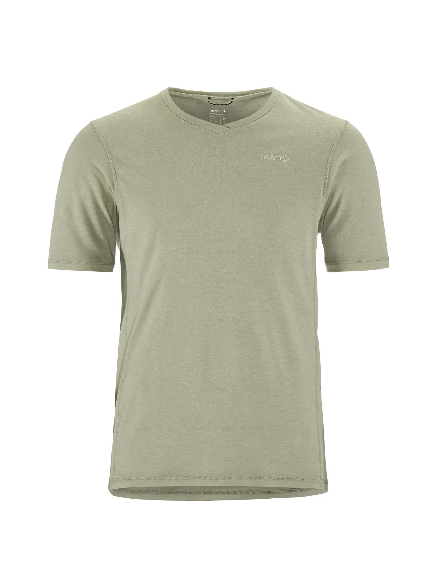 craft Everyday Wool SS Tee M T-Shirt aus Merinowolle und recyceltem Polyester – 3/6
