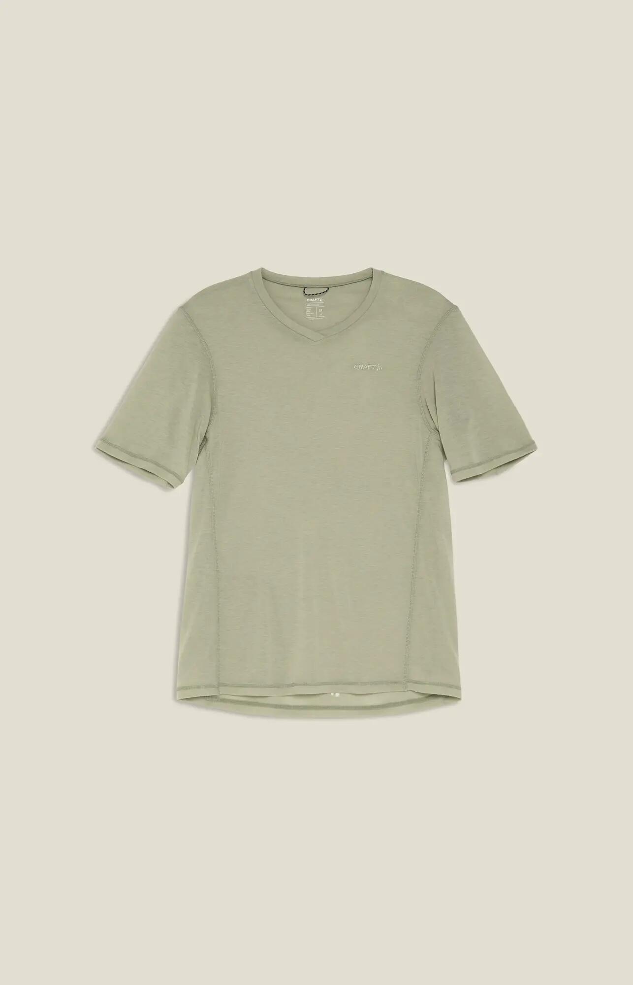 craft Everyday Wool SS Tee M T-Shirt aus Merinowolle und recyceltem Polyester – 2/6