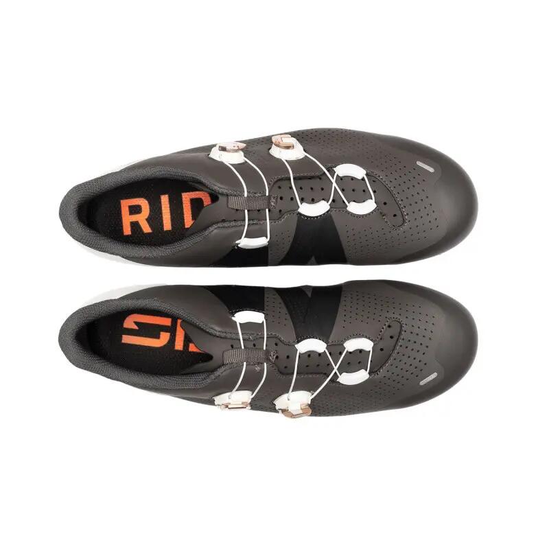ERGO 6 S schoenen, antracietgrijs en wit 5/6
