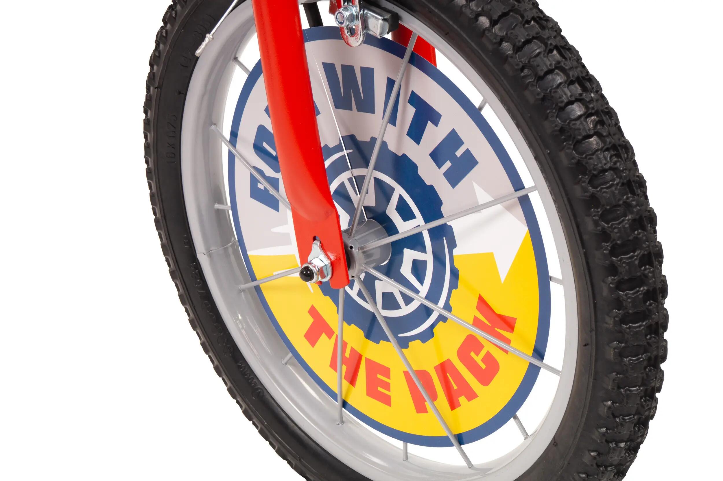 Vélo enfant Pat' Patrouille 16 pouces 12/15