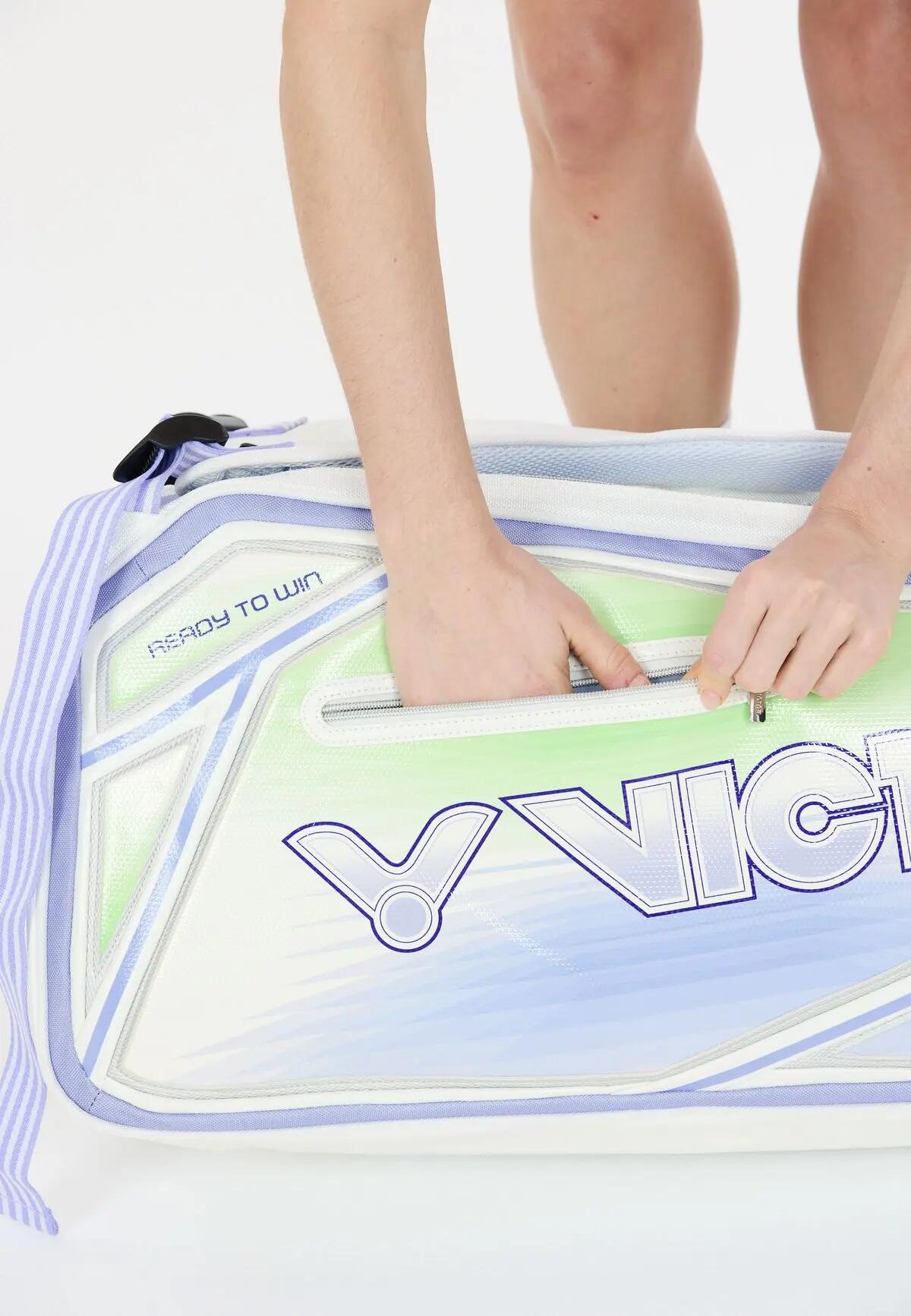 victor saco BR9216 em 100% poliéster para unisexo – 1046AJ White Purple (AJ) 7/7