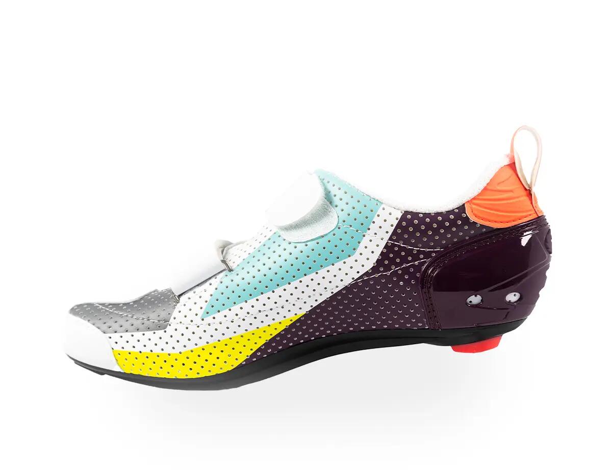 Femme triathlon chaussures T5 Air respirantes multicolore 2/4