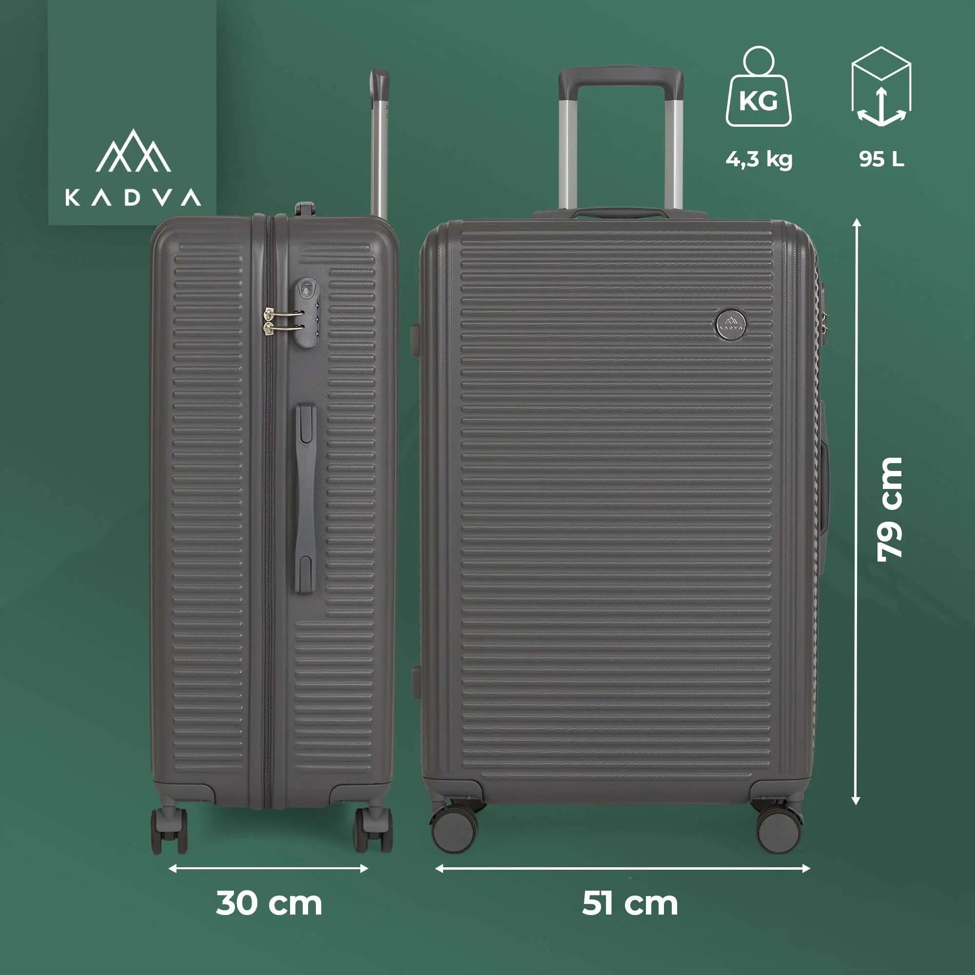 Maleta de viaje KADVA Palero 95 2/9