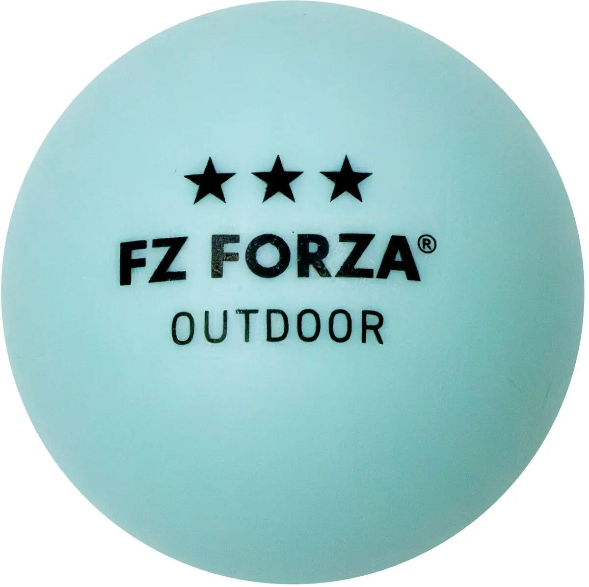 fz_forza Bola de ténis de mesa Outdoor - 3 un. em PP – 2045 Light Blue 2/3