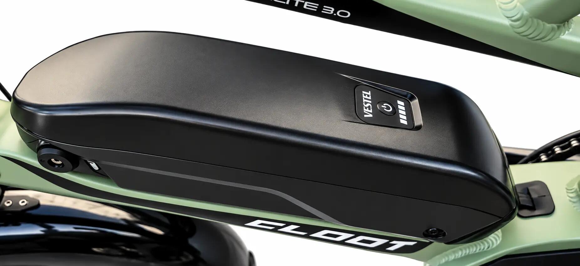 Mini Cargo E-VOLT LITE 3.0 Motor Central Shimano E5100 Alivio 9s 540Wh Verde 7/11