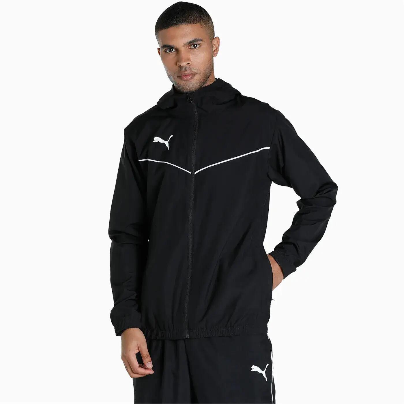 Veste imperméable PUMA teamRISE 657396-03 noir polyester 2/7