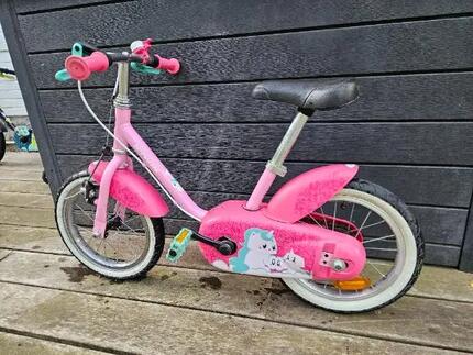 Entre Particuliers - Vélo 14 pouces Btwin 500 rose