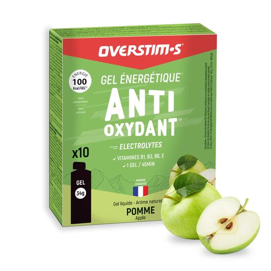 Gel énergétique Antioxydant - Pomme Verte - 10x34g