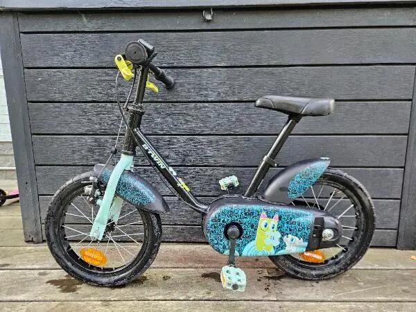 Entre Particuliers - Vélo 14 pouces Btwin 500 enfant 2/3