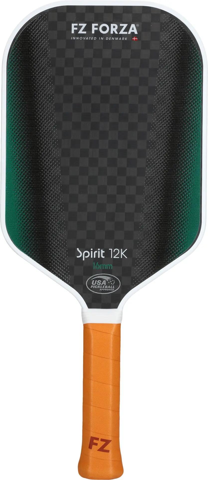 FZ FORZA Spirit 12K Pickleball aus Graphit – 1001 Black 4/6