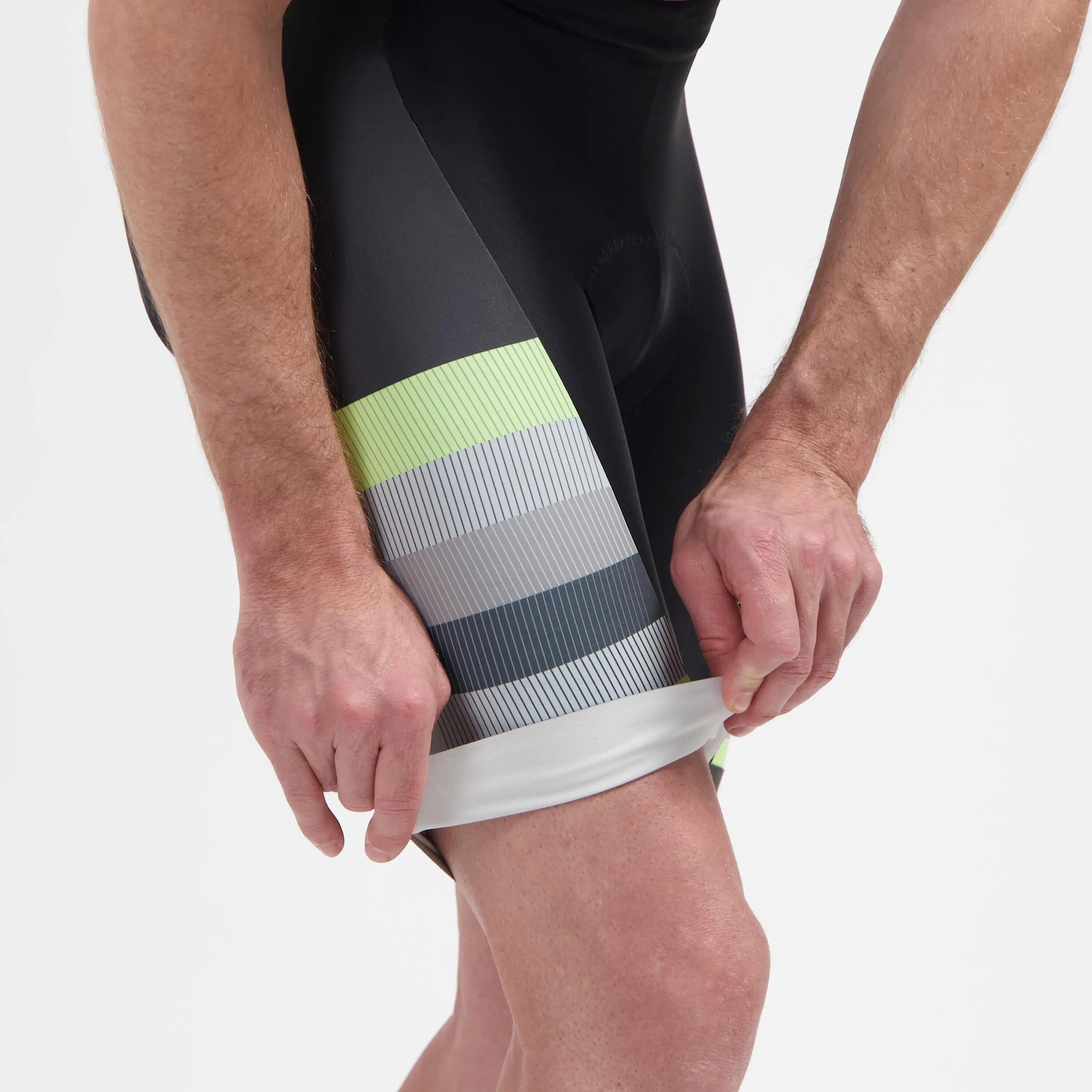Cuissard Velo Avec Bretelles Homme - Hero II 7/8