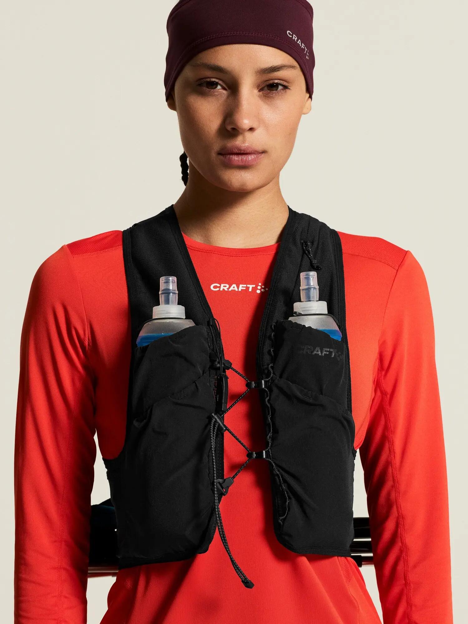 craft Light Hydration Vest lichtgewicht, aansluitend hydratatievest – Black 7/7