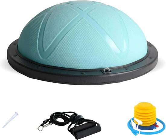 Balance Ball, Balance Board Halbkugel bis 200 kg, Ø 60 × 22 cm