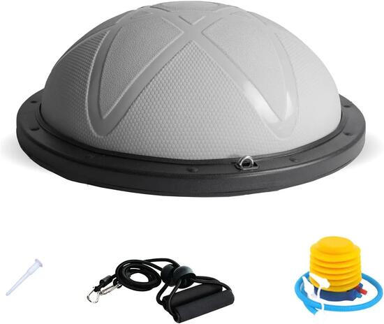 Balance Ball, Balance Board Halbkugel bis 200 kg, Ø 60 × 22 cm
