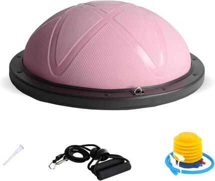 Balance Ball, Balance Board Halbkugel bis 200 kg, Ø 60 × 22 cm