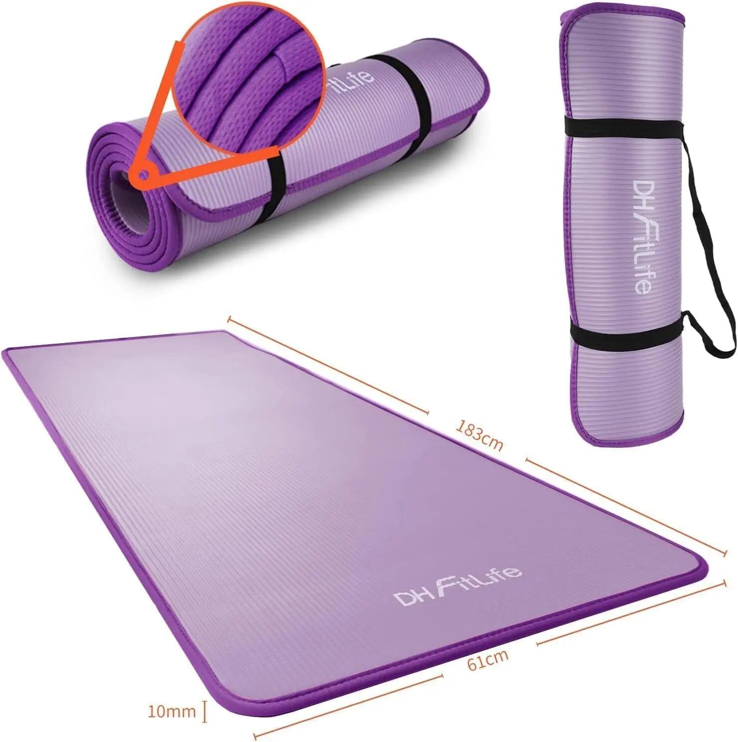 Tapis de Sport Épais, Antidérapant 183×61×1cm 6/6