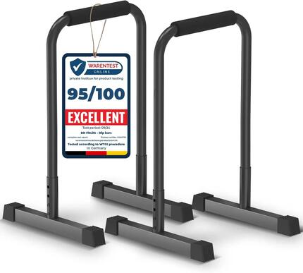 Dip Barren verstellbar 80-90 cm, stabil, Indoor & Outdoor