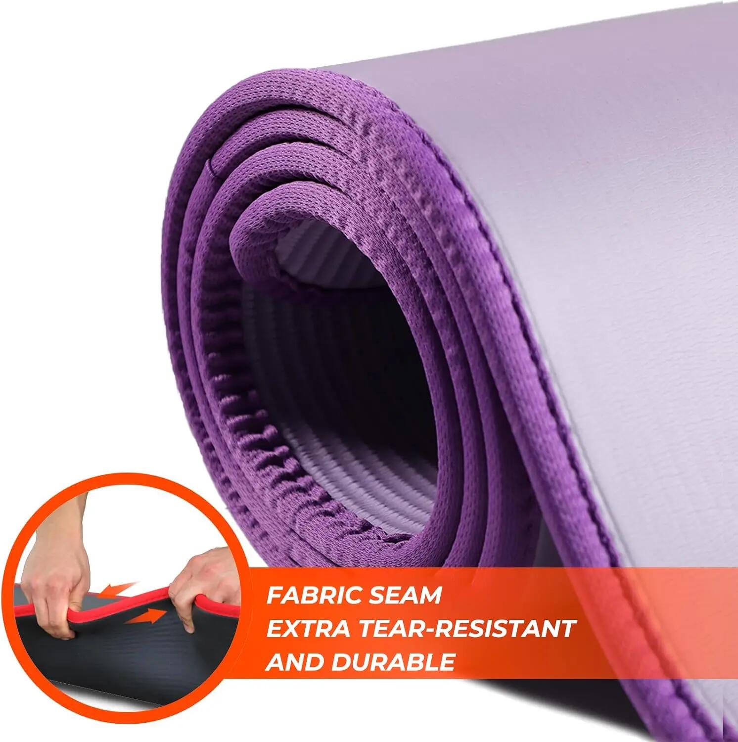 Tapis de Sport Épais, Antidérapant 183×61×1cm 3/6