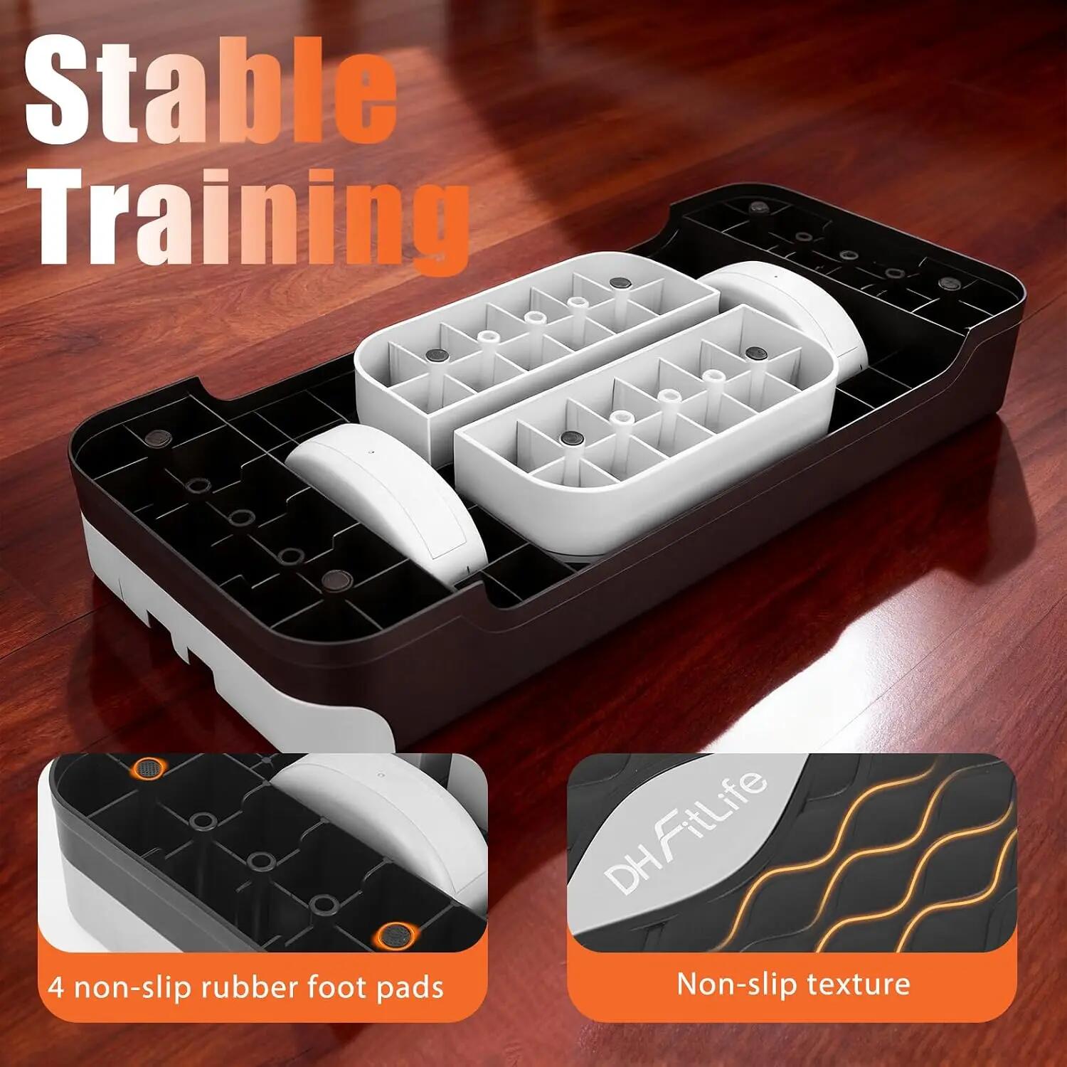 3-in-1 Steppbrett 10/15cm, Aerobic Stepper für Zuhause bis 120kg 5/7