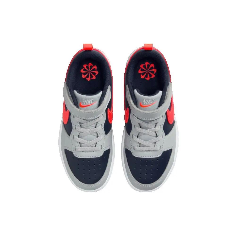 Nike Court Borough Low Recraft Cinza/Vermelho Cramoisi 3/3